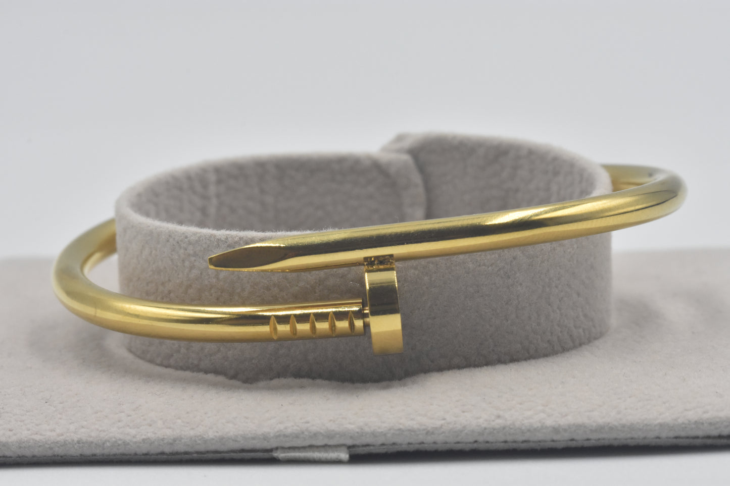 Open Bracelet with Nut