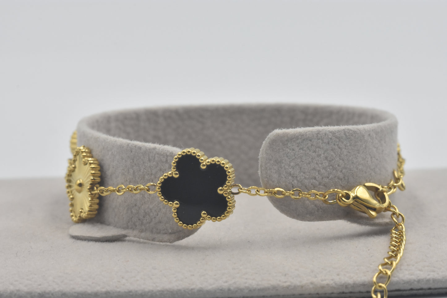 Clover Bracelet Metal/Nacar